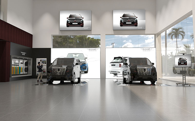 汽車(chē)展示廳-奔馳